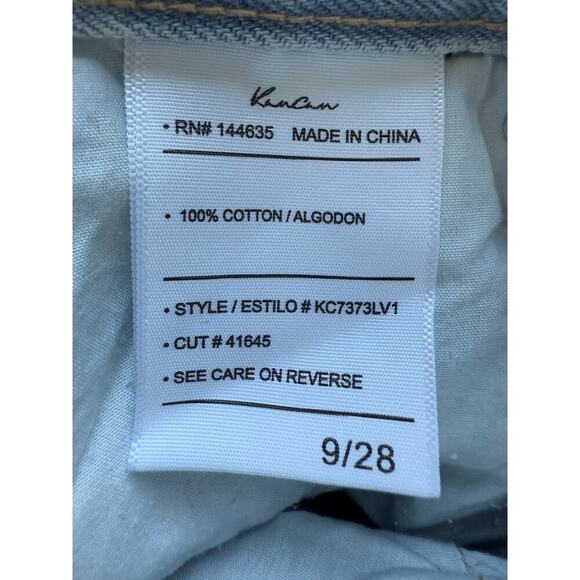 NWT Kancan High Rise 90's Flare Button Fly Jeans Size 9/28 - Picture 13 of 14